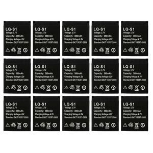 Lot of 16 DZ09 380mAh Battery Smart Watch Phone Battery LQ-S1 Li-Polymer Battery